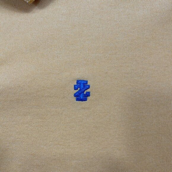 IZOD Advantage Performance Polo Shirt Mens Large Orange Natural Stretch Golf - Picture 4 of 10